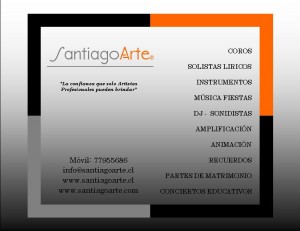 SANTIAGOARTE Novios y novias en Santiago |  AVE MARIA MUSICA SANTIAGOARTE MATRIMONIOS OBOE PIANO VIOLIN, 77955686 cantantes instrumentos SOLO PROFESIONALES 