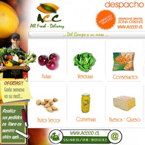 accco ltda Anuncios gratis para novios en Las Condes |  Delivery Frutas Verduras http://www.ACCCO.CL , EL MEJOR DELIVERY, Domiciliario, colegios, casinos, hoteles, restaurant 