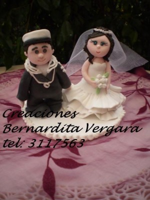 Bernardita Vergara Novios y novias en La Florida |  NOVIOS A PEDIDOS, figuras de azucar