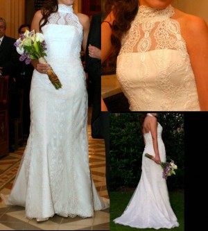 Consuelo Prieto Novios y novias en Vitacura |  Vendo vestido de novia español Pronovias, Vendo vestido de encaje español, talla 40 - 42.
