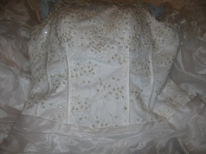 ISABEL Novios y novias en La Florida |  VESTIDO DE NOVIA ORGANZA BLANCO  300.000 , VESTIDO NUEVO 300.000 CONVERSABLE