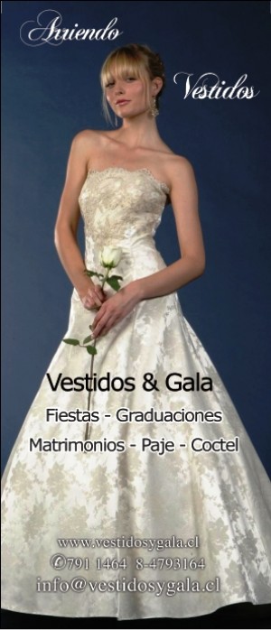 LINA Novios y novias en La Florida |  ARRIENDO VESTIDOS FIESTA, MATRIMONIOS, EVENTOS, COCTEL, FANTASIA, ARRIENDOS DE VESTIDOS DE FIESTA DESDE 15.000