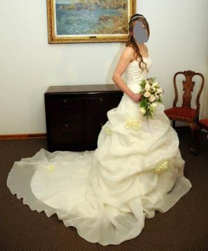 natalia Novios y novias en Santiago |  se vende vestido de novia 36-38 elegantisimo usado en nov.2010 $290.000, se regalan la tiara, el falso y zapatos
