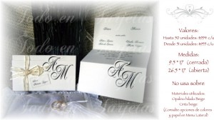 Todo en Tarjetas Novios y novias en Santiago |  Partes de Matrimonio, Tarjetas para toda ocasión