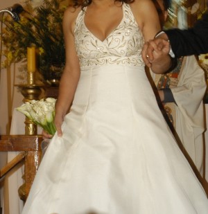 Valeria Silva Novios y novias en Providencia |  Vendo vestido de novia diseñado por Marisa Mascareño, Excelente estado