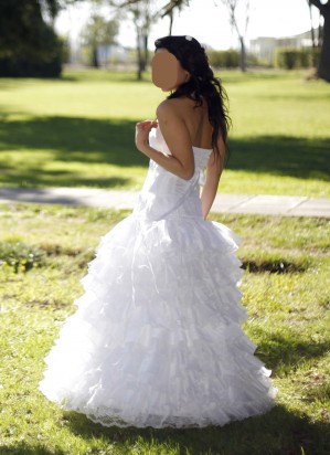 Mane Beltr&aacute;n Novios y novias en Santiago |  Vendo Vestido de novia diseño exclusivo, de la diseñadora Lucy Melo