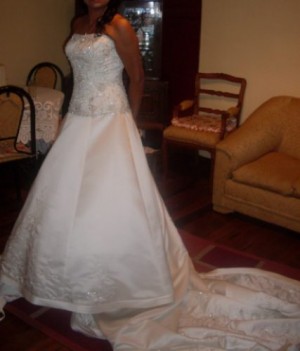 Pamela silva Novios y novias en Maipú |   vestido de novia finisimo marca mori lee de la casa de las novia , Vendo vestido de novia 4 horas de uso  200.000