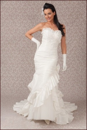 Mariela Novios y novias en Santiago |  Vendo vestido de novia usado talla 38, santiago - chile - $260.000