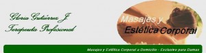 Gloria Gutierrez Jara Anuncios gratis para novios en Huechuraba |  Gloria - Masajes y Est&eacute;tica Corporal a Domicilio - Exclusivo para damas, Terapeuta Profesional