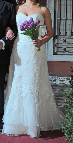 Mar&iacute;a Eugenia Olave Novios y novias en Providencia |  Vendo mi vestido de novia, Una Postura, Impecable!, Hermoso Vestido francés