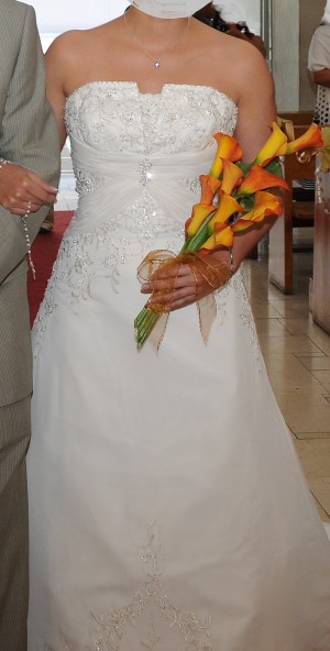 Marisol Novios y novias en Santiago |  Se vende vestido de novia, $350.000 , color ivory, talla 38