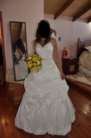 Francisca Novios y novias en Santiago |  Vestido de Novia, Hermoso y original vestido de novia
