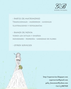 supernovias Novios y novias en Santiago |  Partes de Matrimonio - Ramos de Novia, modernos, clasicos, con foto, desde $490