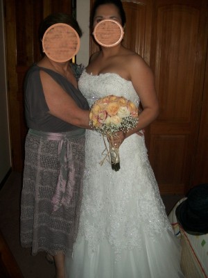 GISELLE MORALES ORTEGA  Anuncios gratis para novios en Santiago |  VENDO MI FINO VESTIDO DE NOVIA, USADO UNA VEZ, TIENDA PUNTO CLAVE, ENTERO MACRAM&Eacute; BORDADO, T-40 A 44, CORSET AJUSTABLE