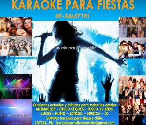 karaoke para fiestas chile Novios y novias en Santiago |  Karaoke niños y adultos, cumpleaños dj animador y cantante para , Amplificacion, luces, karaoke 