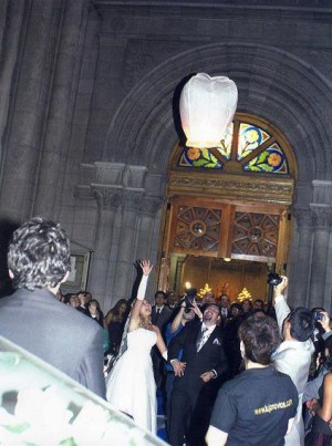 Globos de papel Anuncios gratis para novios en Santiago |  Globos de papel matrimonios, globos de papel