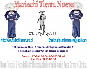 Mariachi Tierra Nueva Anuncios gratis para novios en Santiago |  Serenatas A Tu Hogar 28930610, Mariachis De Primera Categoria En Tu Casamiento