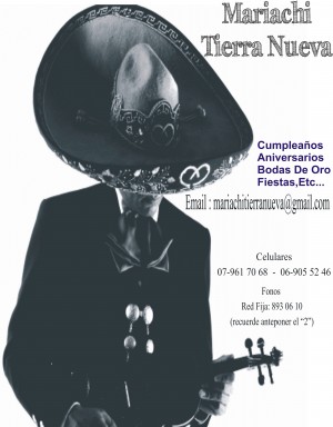 MARIACHI TIERRA NUEVA Anuncios gratis para novios en Santiago |  Serenatas Con Mariachis  En Tu Aniversario.Red Fija:28930610, Show Personalizado Para Cada Fiesta  !!!