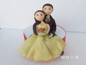 Marcela Anuncios gratis para novios en Santiago |  NOVIOS EN PORCELANA EN FRIO, Tortas novios tortas artisticas