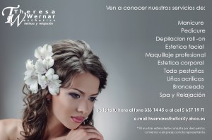 TERESA WERNAR Anuncios gratis para novios en Providencia |  Tratamientos faciales y corporales en theresa wernar esthetics, Maquillaje, manicure, pedicure, spa y relajacion
