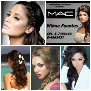 Wilma Fuentes Anuncios gratis para novios en Santiago |  Ondulado y tinte pesta&Ntilde;as 2x1 $ 16.000, manicure, pedicure, Peinados y maquillaje mac a domicilio