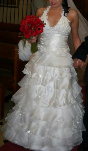 Gabriela Guajardo Anuncios gratis para novios en Santiago |  Vendo vestido de novia usado, talla 38, mas velo, Vestido de novia, talla 38 m&aacute;s velo de 4 mts. $380.000