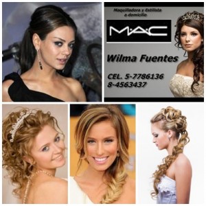 WILMA FUENTES Anuncios gratis para novios en Santiago |  Estilista y maquilladora a domicilio en santiago, Novias, madrinas, graduaciones, fiestas, eventos
