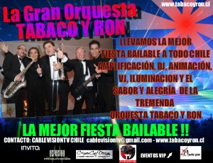 ORQUESTA TABACO Y RON Anuncios gratis para novios en Las Condes |  La orquesta tabaco y ron en su matrimonio, Orquesta bailable