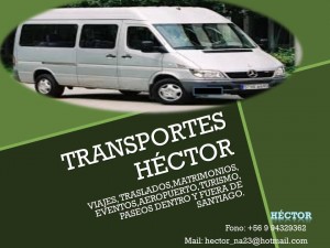 Transportes H&eacute;ctor Anuncios gratis para novios en Santiago |  Transportes h&eacute;ctor para matrimonios y tus invitados, Los invitados son muy importantes, haz que lleguen seguros!