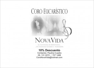 paulina cuadra beas Anuncios gratis para novios en &Ntilde;u&ntilde;oa |  CORO NOVAVIDA , Su Ceremonia de Matrimonio,   un momento sensible e inolvidable, 