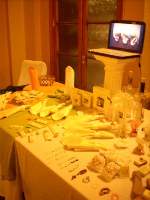 Marjorie Diaz M. Anuncios gratis para novios en Curic&oacute; |  Taller KINTU FIESTAS: un lugar donde se une el arte y el amor., Hermosos y delicados souvenirs y accesorios de bodas.