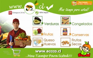  Anuncios gratis para novios en Las Condes |  Frutas y Verduras a Domicilio http://www.accco.cl (Despacho Gratis Zona Oriente), ACC Co Ltda, ES EL MEJOR DELIVERY DOMICILIARIO E INSTITUCIONAL!!!
