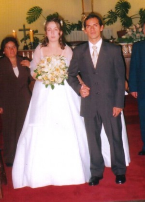 Daniela Anuncios gratis para novios en Macul |  Hermoso vestido de novia de Casa Blanca, como nuevo, Vestido como nuevo talla 40