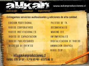 Aukan Producciones Ltda. Anuncios gratis para novios en Providencia |  Registro en video para eventos en dvd (Matrimonios, Fiestas, Etc.), Servicios Audiovisuales.