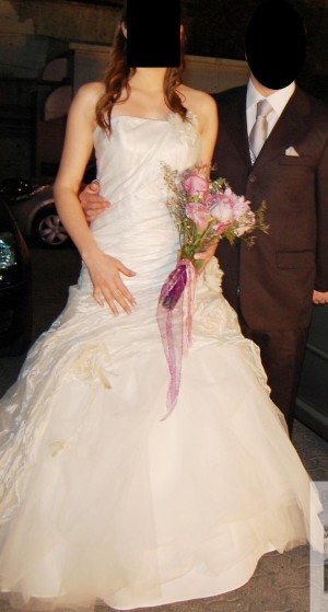 Mariella Anuncios gratis para novios en Santiago |  vendo vestido usado, La Casa Blanca, Modelo Madeline Gardner, AZURA, impecable