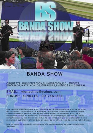 christian vera Anuncios gratis para novios en Santiago |  orquesta  tropical para eventos banda show, orquesta