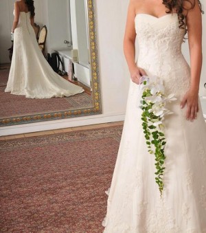 Andrea Anuncios gratis para novios en Providencia |  Vendo vestido de novia Maggie Sotero original comprado en Ingenue Novias, Una sola vez de uso