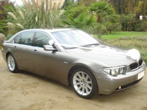 Ignacio Anuncios gratis para novios en Santiago |  Arriendo auto matrimonio BMW 745 li, Volvo S80, Caprice Presidencial, Bmw 540 IA