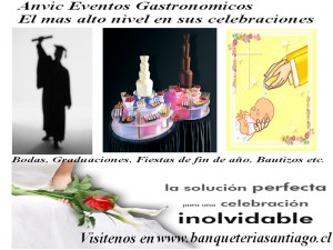 victor pe&ntilde;a Anuncios gratis para novios en Santiago |  BANQUETERIA SANTIAGO, Anvic Eventos Gastronomicos