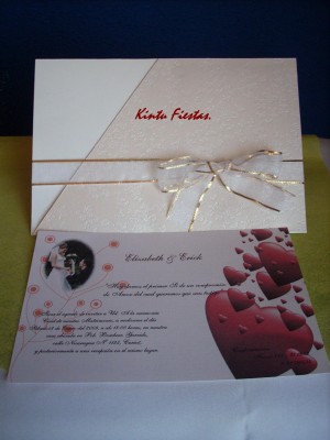 Marjorie Diaz M. Anuncios gratis para novios en Talca |  Entrega diferencia...da a tus invitados un Parte creado por nosotros., Taller Kintu Fiestas...Partes y Tarjeteria de Bodas.