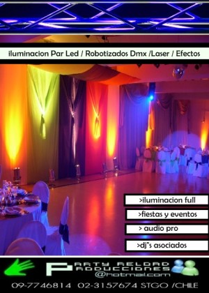 RAMOMN Anuncios gratis para novios en Puangue Alto |  iluminacion par led dmx robotizados scanner efectos , vamoa todo santiago de chile