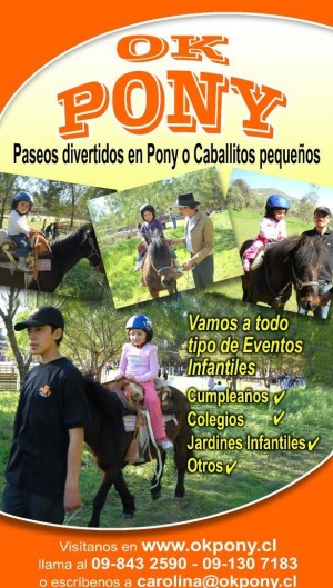 Carolina Anuncios gratis para novios en Santiago |  Arriendo de pony o caballos peque&ntilde;os para eventos infantiles, Llegamos a todas las comunas de la Regi&oacute;n Metropolitana�