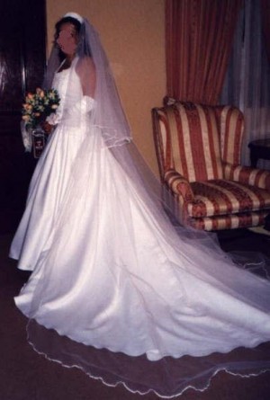 M. Jacquelyn Novios y novias en Maipú |  Vestido de Novia La Casa Blanca, Completo
