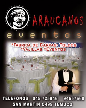 JORGE RODRIGUEZ .C. Novios y novias en Temuco |  ARRIENDO DE CARPAS  Y  VAJILLERIA  TODO PARA TU FIESTA, ARAUCANOEVENTOS  FABRICA  Y  ARRIENDO  CARPAS - 