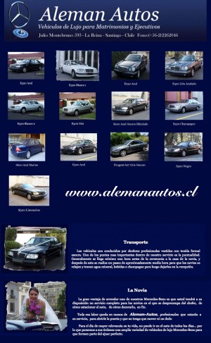 Claudia Garcia Anuncios gratis para novios en La Reina |  Arriendo Autos para Novios, http://www.alemanautos.cl