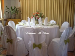 Restaurant MI Reina & Mi Reina Eventos Anuncios gratis para novios en Curic&oacute; |  ARRIENDO DE MESAS REDONDAS,MANTELER&Iacute;A, FUNDAS DE SILLA Y VAJILLA, PARA TODO TIPO DE EVENTOS, VARIEDAD EN COLORES...