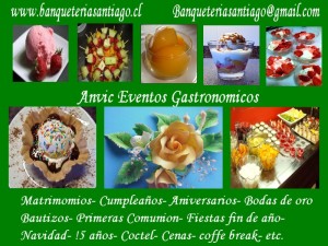 Ana Perez Novios y novias en Providencia |  Banqueteria santiago, Anvic Eventos Gastronomicos