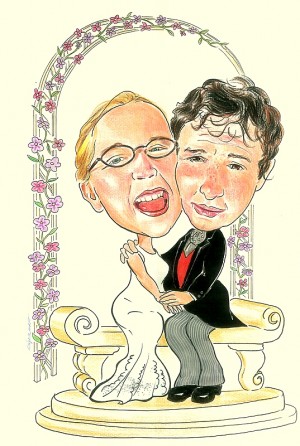 carlos l&oacute;pez oro Anuncios gratis para novios en Concepci&oacute;n |  Caricaturas de Novios, Caricatura