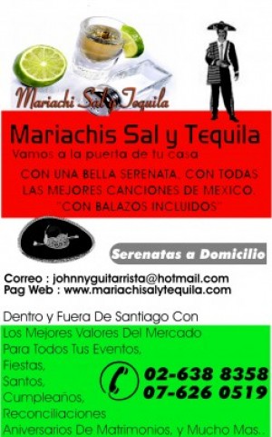 johnny luis Anuncios gratis para novios en Santiago |  MARIACHIS CHARROS SERENATAS; SAL Y TEQUILA EXPRESS, SERENATAS MARIACHIS SERENATAS MARIACHIS