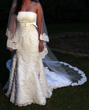 Katherine McAllister Novios y novias en Vitacura |  VENDO MI VESTIDO DE NOVIA , COLECCION SAN PATRICK 2008 / MODELO BERET
